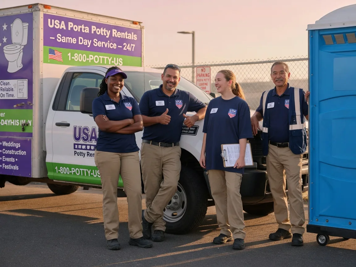 Porta Potty Rental company in North Charleston, SC